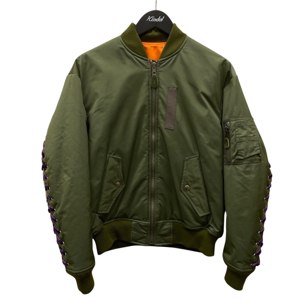 ジャケット・アウター ma1 G．V．G．V(ジーヴィージーヴィー) LACE UP MA-1 BLOUSONMA-1