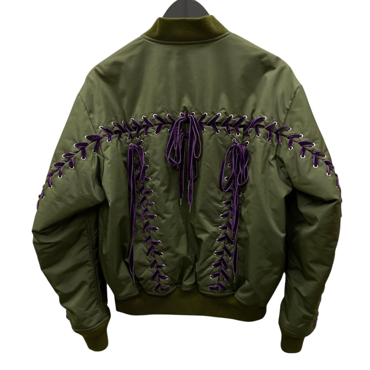 G．V．G．V(ジーヴィージーヴィー) LACE UP MA-1 BLOUSONMA-1
