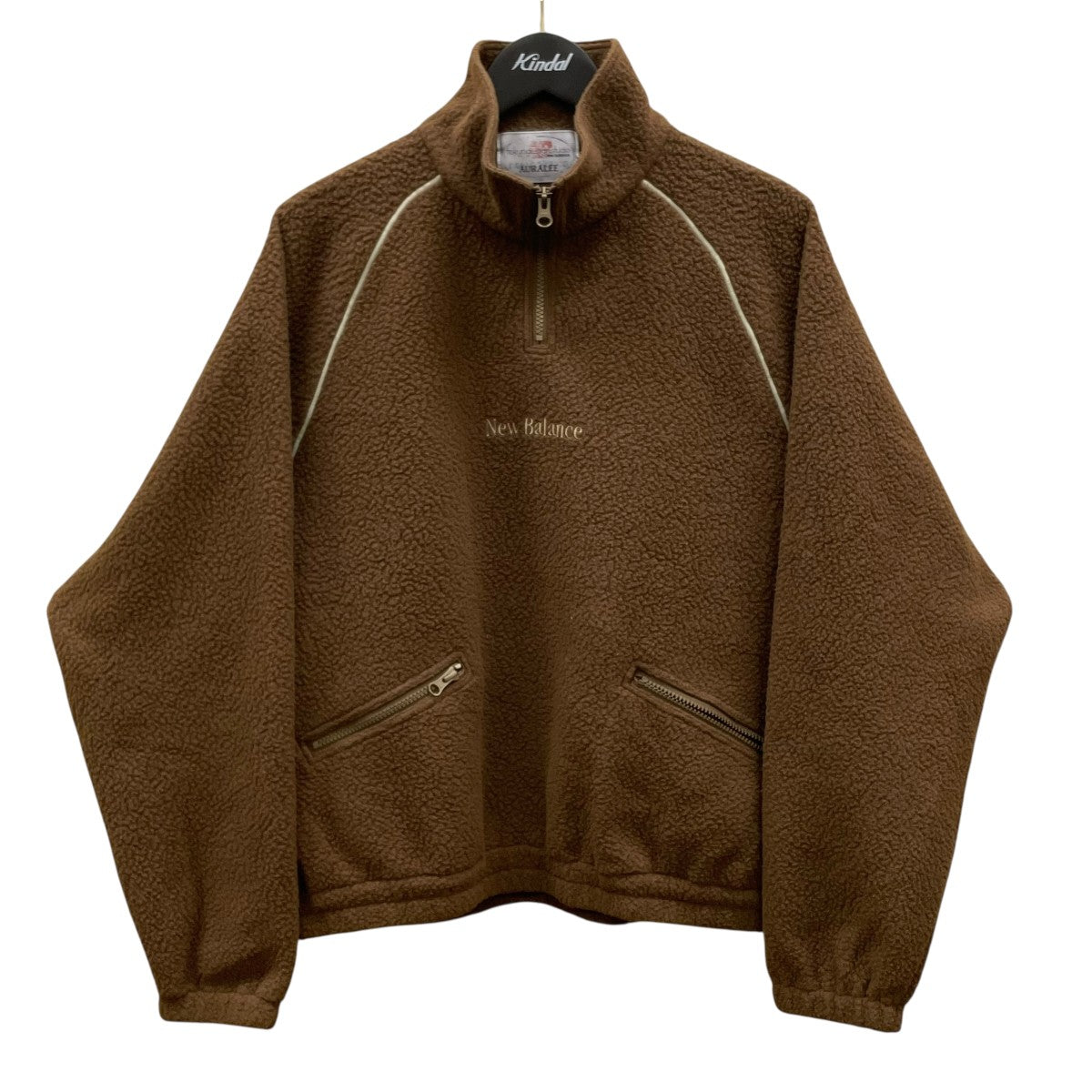 AURALEE New Balance ナイロンジャケット ブラウン NEW BALANCE×AURALEE フリースジャケットAMT35196 AMT35196