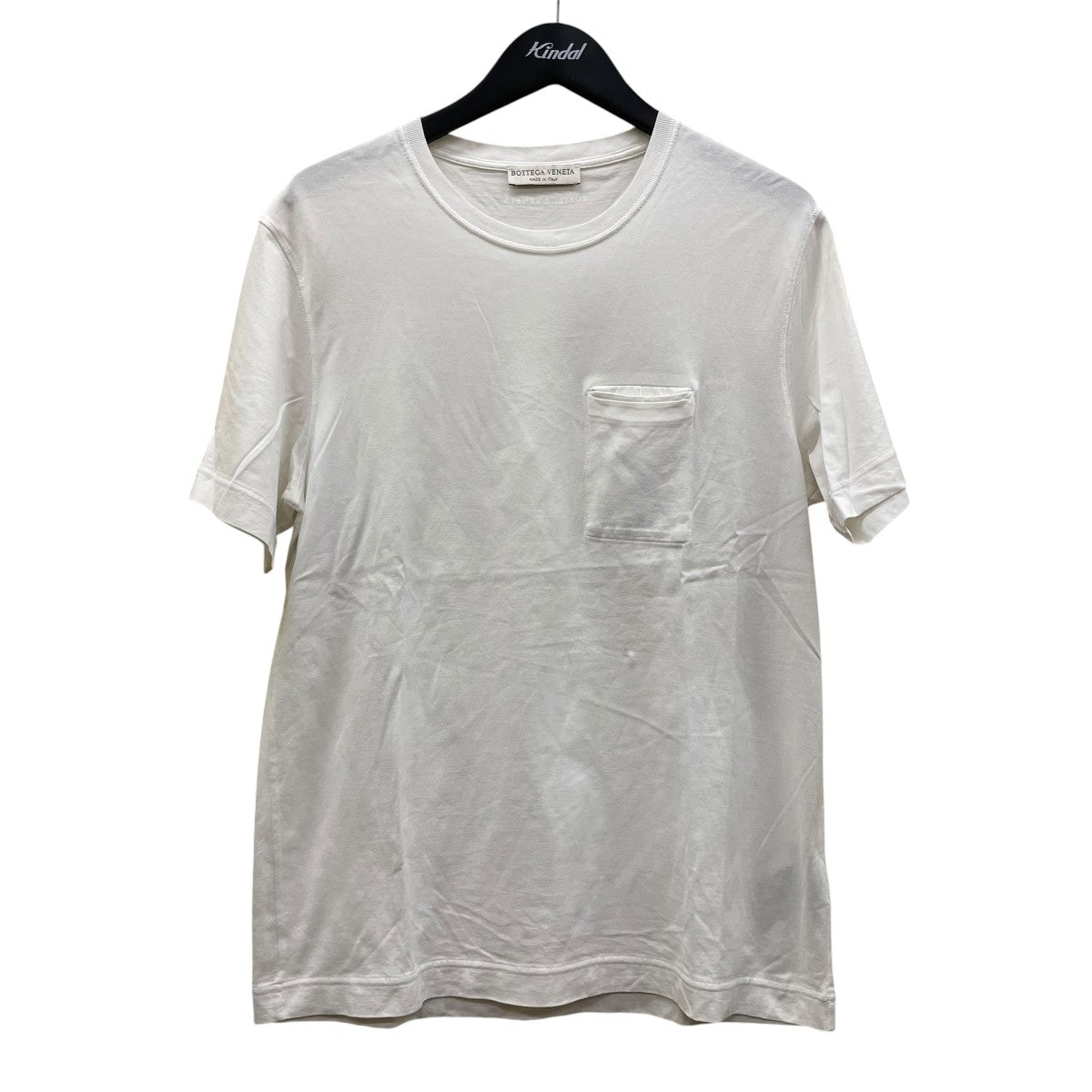 BOTTEGA VENETA 無地 半袖Tシャツ コットンTシャツ595835 VKAB0 46 古着・中古-1枚目のアイテム画像