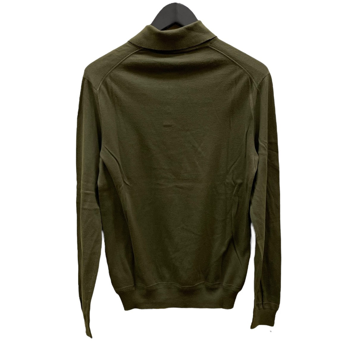 RRL Ralph Lauren オリーブ 長袖ポロシャツ RALPH LAUREN BlackLabel(ラルフ ローレン ブラックレーベル