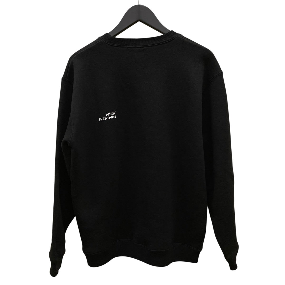 FRAGMENT DESIGN×retaW クルーネックスウェット ブラック サイズ L