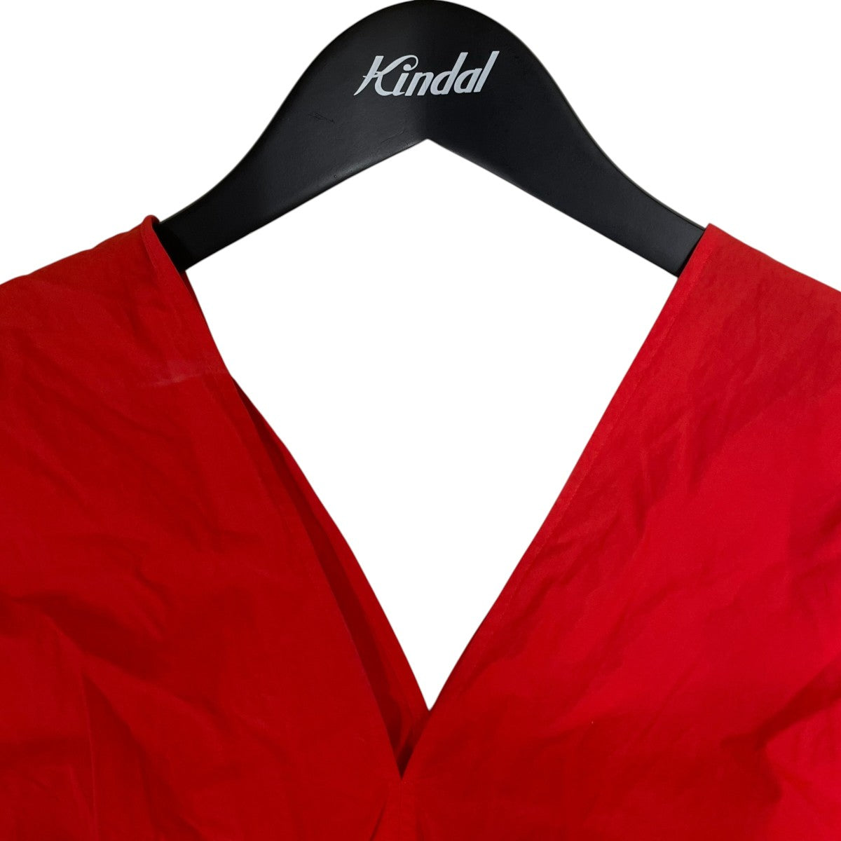 WONDER FULL LIFE NEO KAFTAN DRESSコットン Vネック 半袖ワンピースWFL24-S90 古着・中古-3枚目のアイテム画像