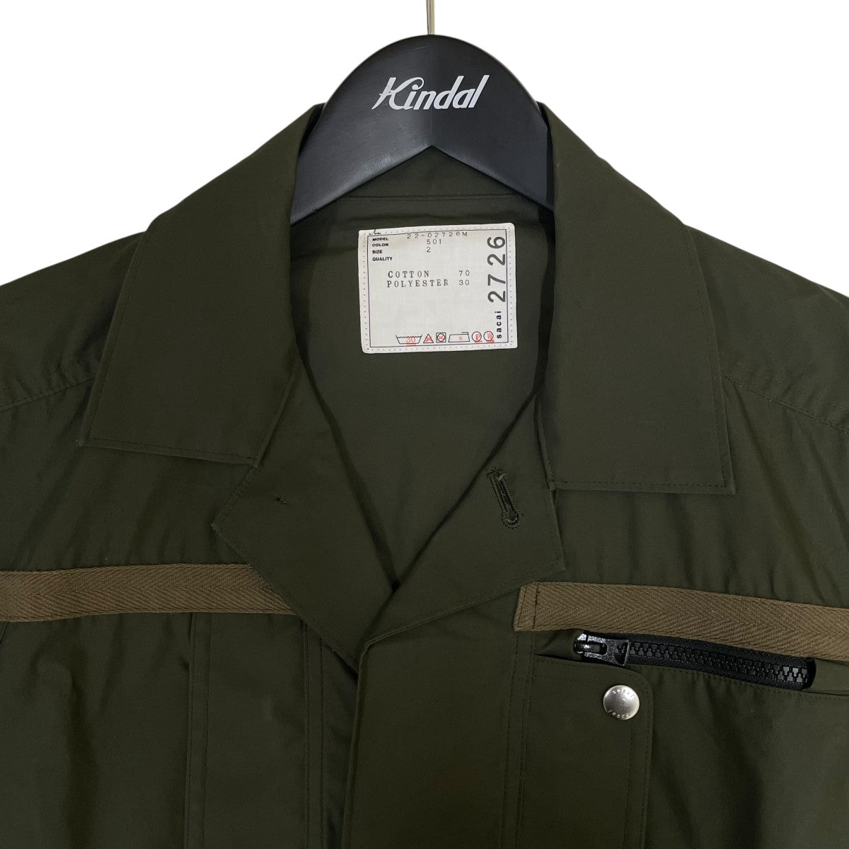 sacai(サカイ) 22SSCotton Weather Shirtコットンウェザーシャツ