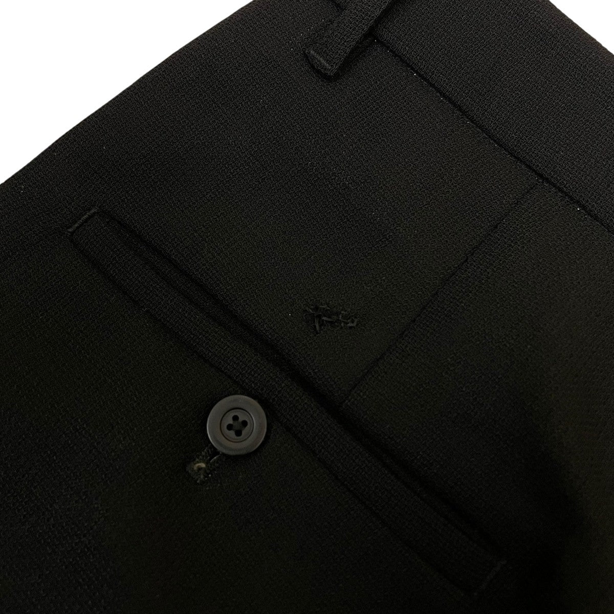 RICK OWENS ウールスラックス 古着・中古-6枚目のアイテム画像