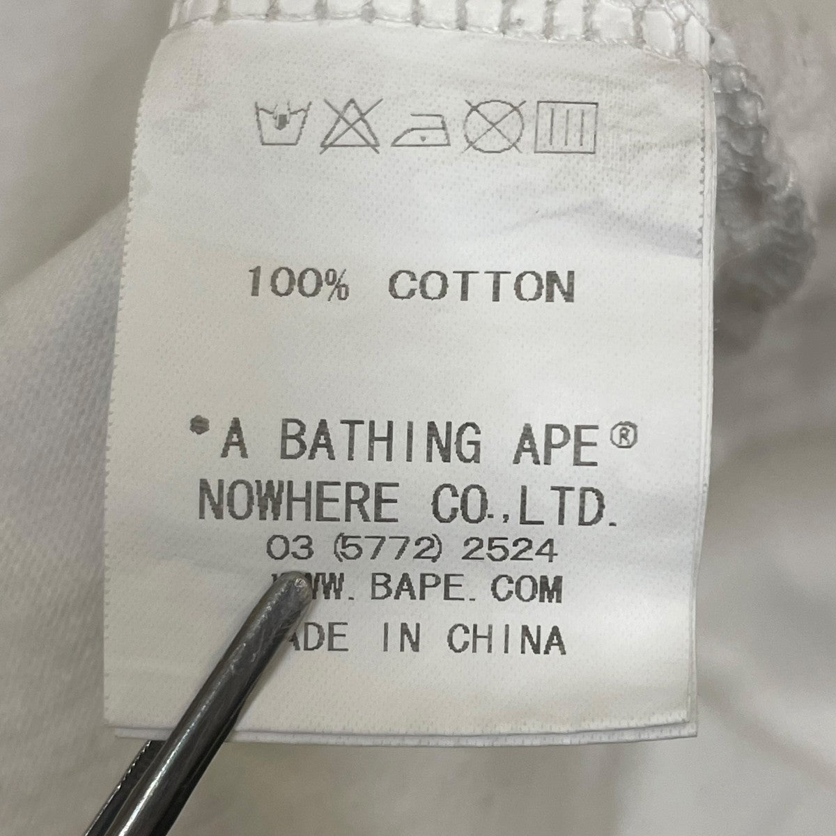 A BATHING APE 半袖Tシャツ 古着・中古-5枚目のアイテム画像