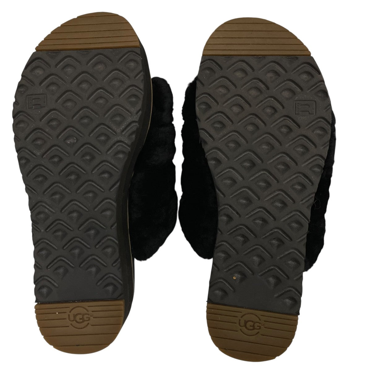 UGG】新品ムートンサンダル正規品 UGG(アグ) FLUFF YEAH SANDALムートンサンダル1098681 1098681