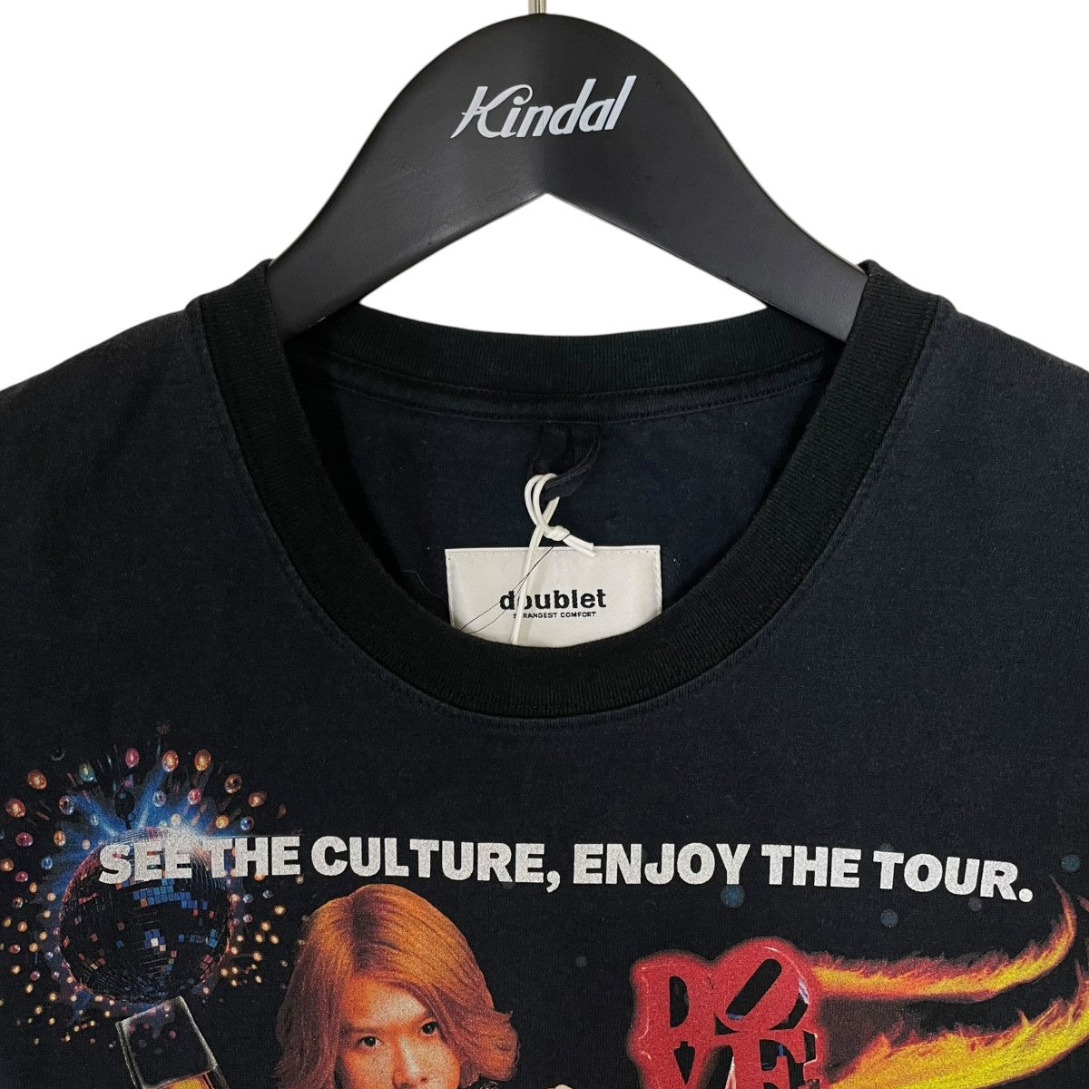 doublet 24SSSHINJUKU-THEME PARKプリント 半袖Tシャツ コットンTシャツ24SS75IT07 古着・中古-3枚目のアイテム画像