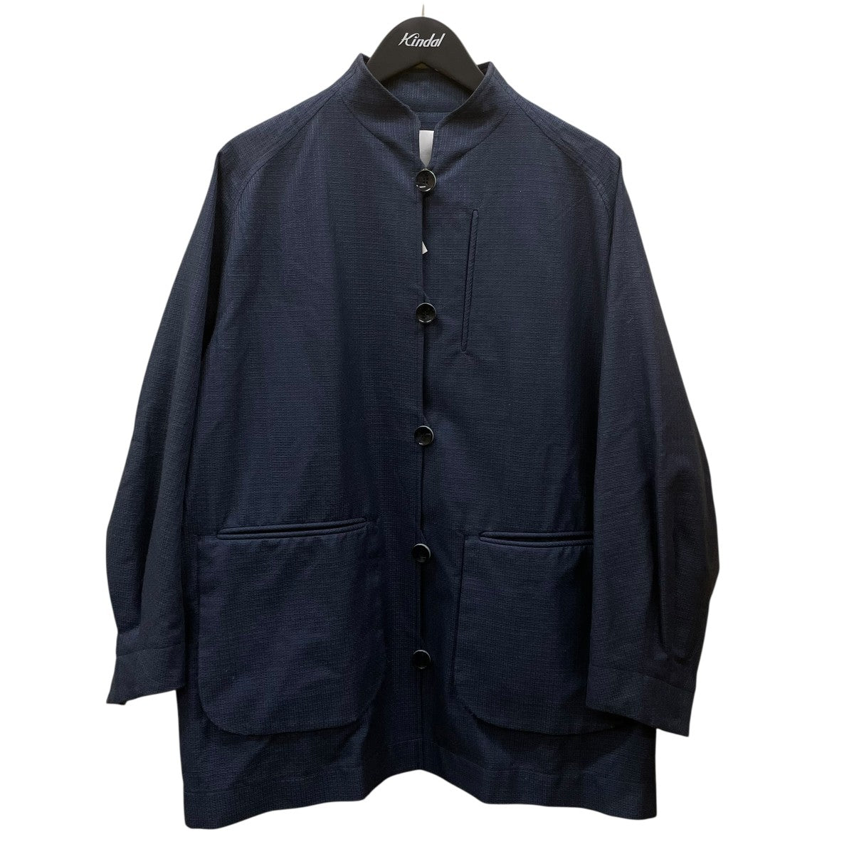 Geometric Silk Cotton Jacquard CoatジャガードコートMM23SS-CO009