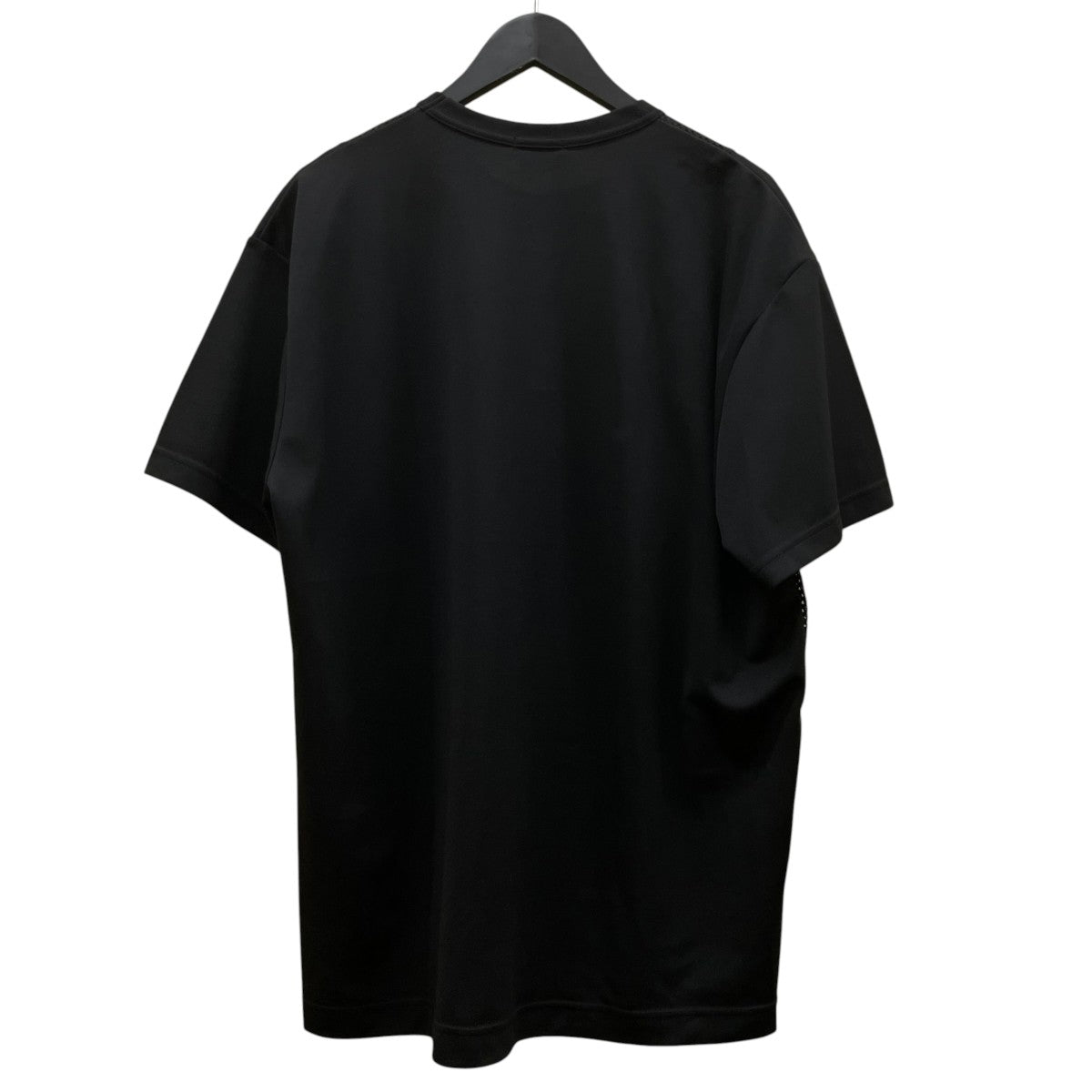 COMME des GARCONS HOMME PLUS エステル鹿の子×エステルメッシュTシャツポリエステル 切替 メッシュ 半袖TシャツPO T016 古着・中古-2枚目のアイテム画像