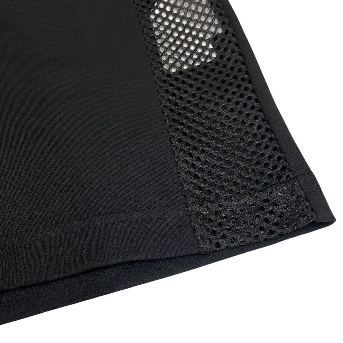 COMME des GARCONS HOMME PLUS エステル鹿の子×エステルメッシュTシャツポリエステル 切替 メッシュ 半袖TシャツPO T016 古着・中古-4枚目のアイテム画像