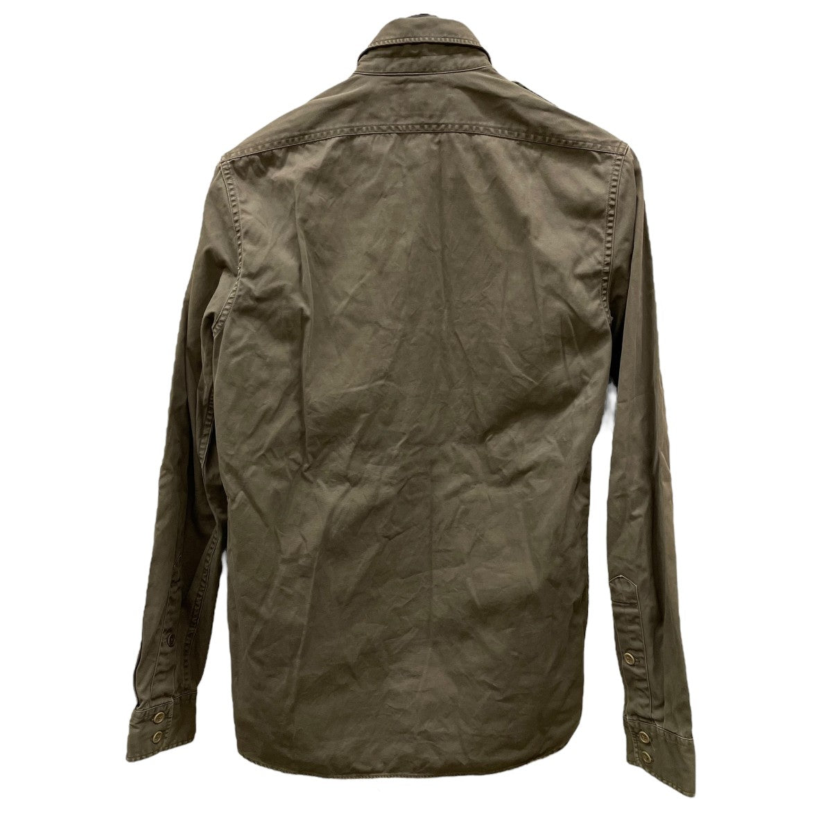 RRL(ダブルアールエル) チェック長袖オープンカラーシャツ