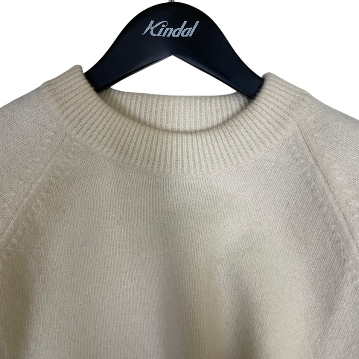 JIL SANDER(ジルサンダー) 19AWロゴパッチラウンドネックニット