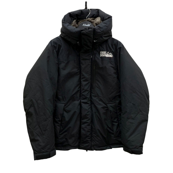 FIRST DOWN ブラック ダウンジャケット S FIRST DOWN(ファーストダウン) ダウンジャケット642549 642549