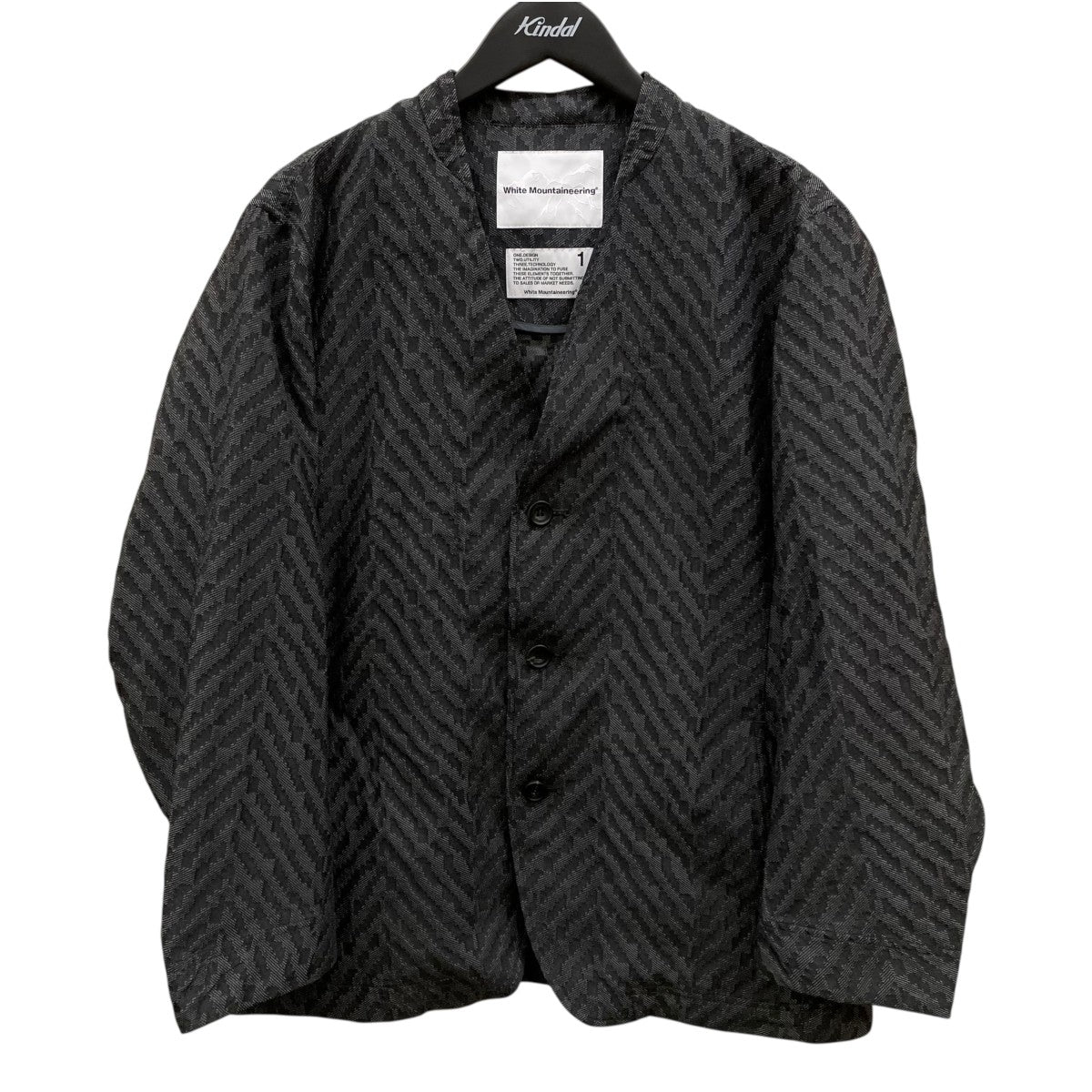 25AWHERRINGBONE JACQUARD JACKETヘリンボーン ジャガード ジャケットWM2573223