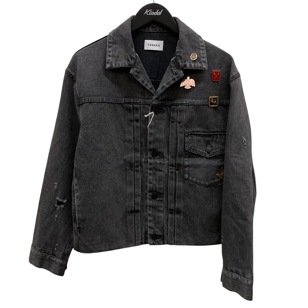 ジャケット・アウター TANAKA ST-45 ancellm wism etoqk TANAKA / ST-45 THE JEAN JACKET (VINTAGE BLUE) | AfterSchool