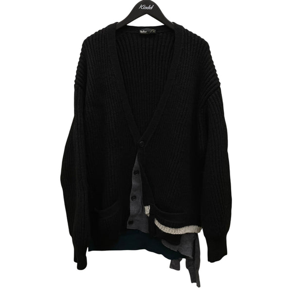 【kolor 22aw】ドッキング カーディガン サイズ1 kolor 22aw】ドッキング カーディガン サイズ1 kolor 22aw】ドッキング