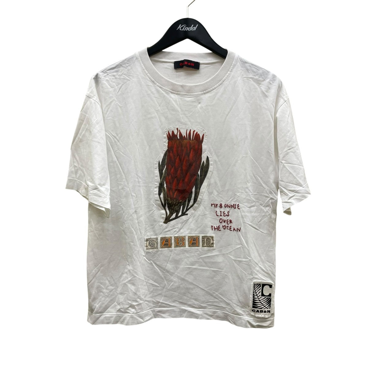 CABaN 22SS半袖Tシャツ59-03-21-03002 古着・中古-1枚目のアイテム画像