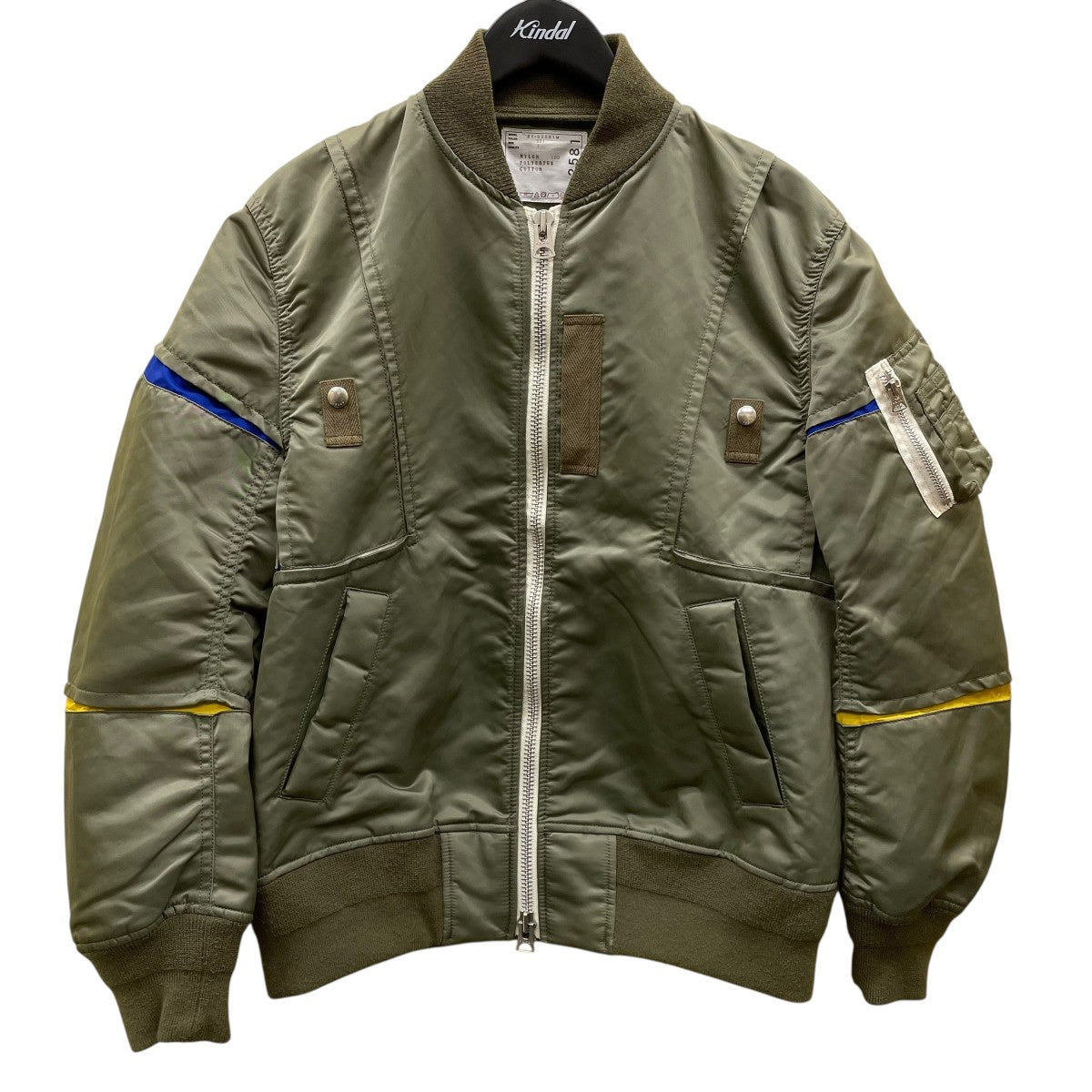 sacai(サカイ) 21AWNylon Twill Blouson MA1ブルゾン21-02581M