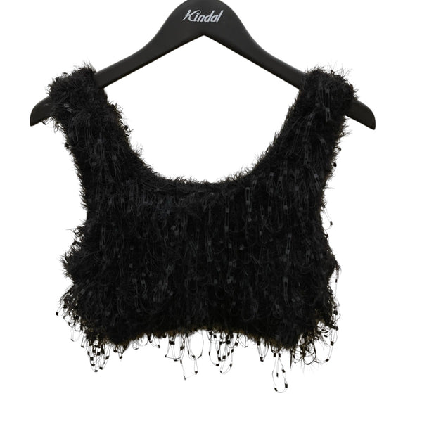 【試着のみ】todayful Fringe Knit Bustie 試着のみ】todayful Fringe Knit Bustie