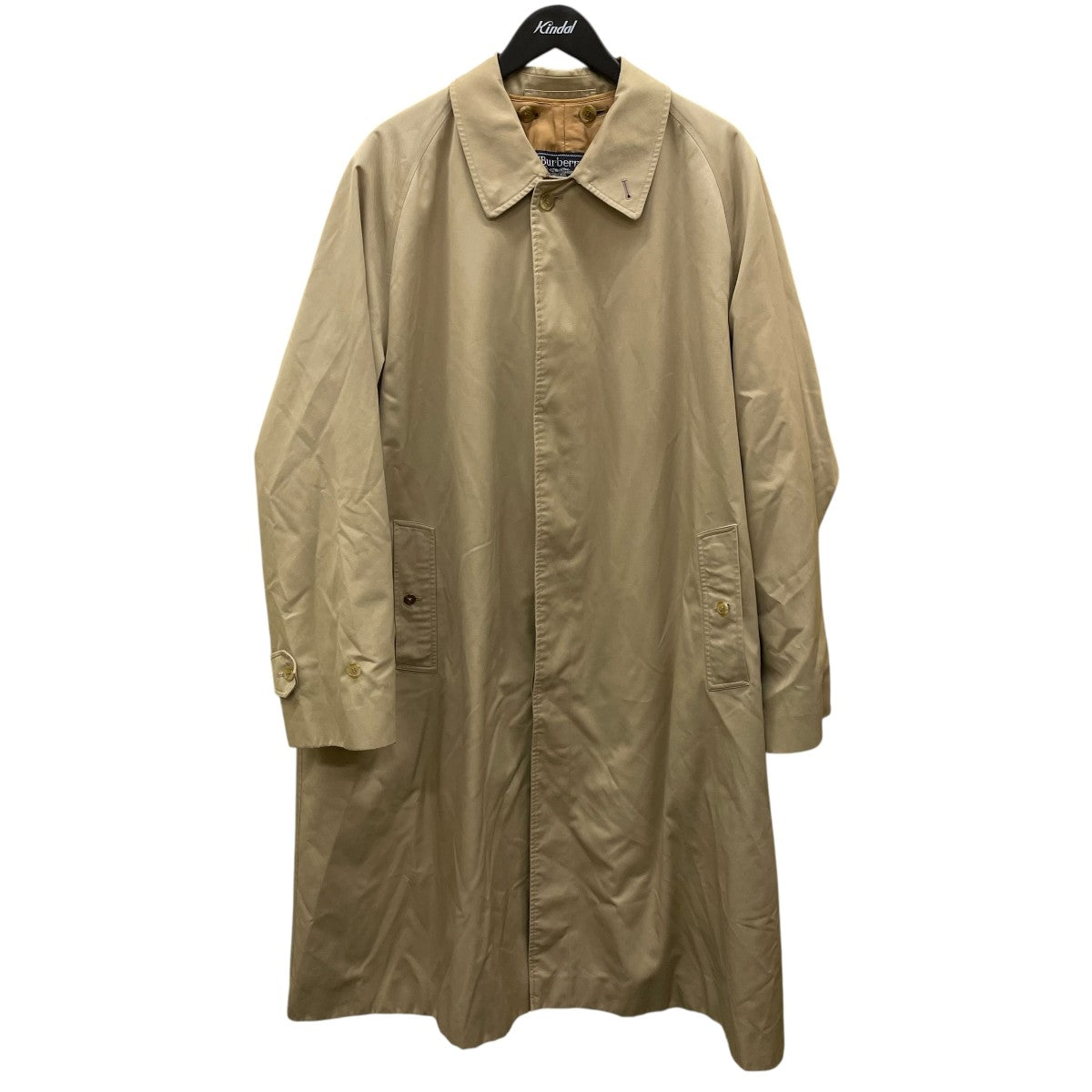 バーバリー　ステンカラーコート　Sサイズ相当　ベージュ Burberry's(バーバリーズ) 80sライナー付ステンカラーコート