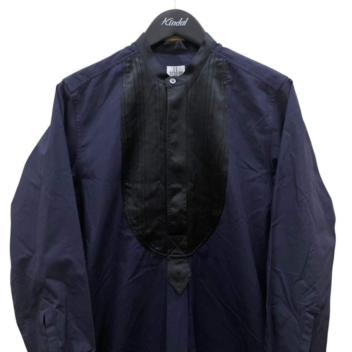 Sebline PAINTER’S SMOCK ワンピース長袖バンドカラーシャツワンピース32063406022 古着・中古-3枚目のアイテム画像