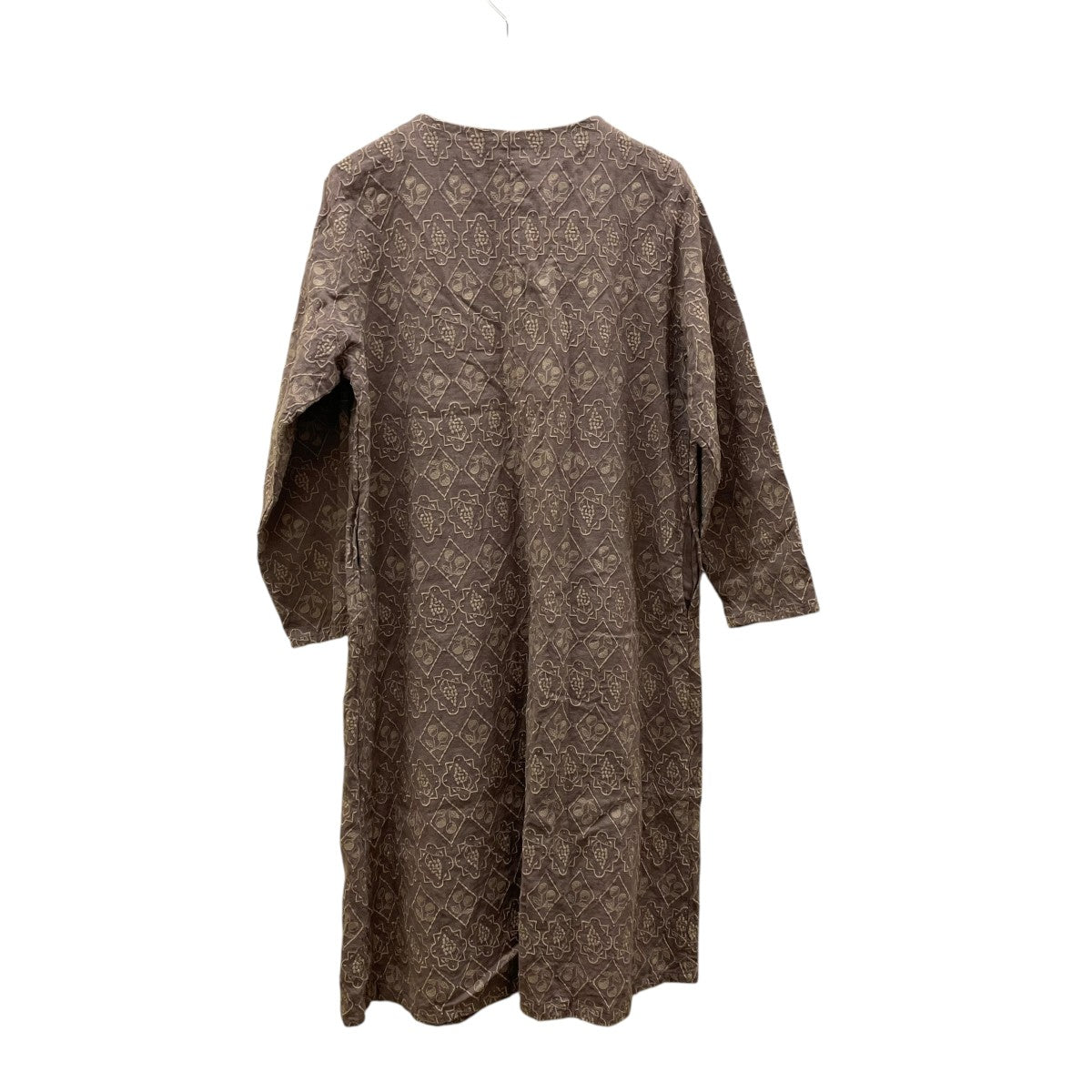 刺繍ワンピース リネンワンピースFLD-1105701