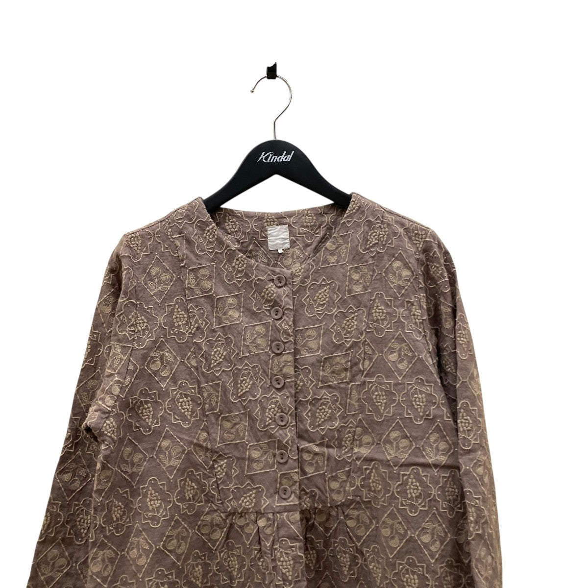 刺繍ワンピース リネンワンピースFLD-1105701