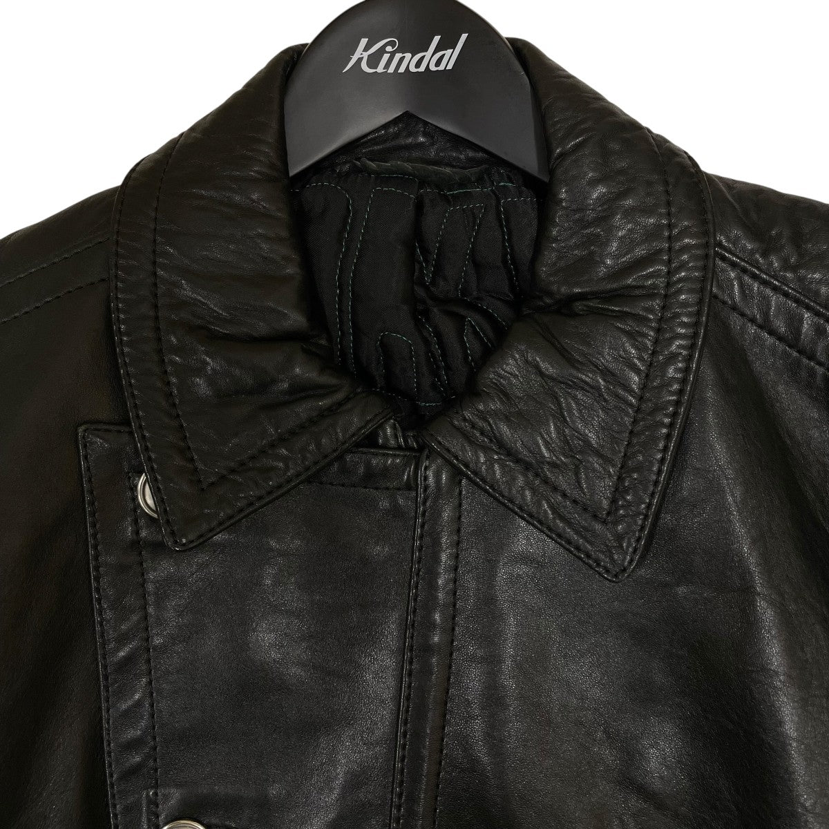 DIRK BIKKEMBERGS(ダークビッケンバーグ) レザージャケット ブラック