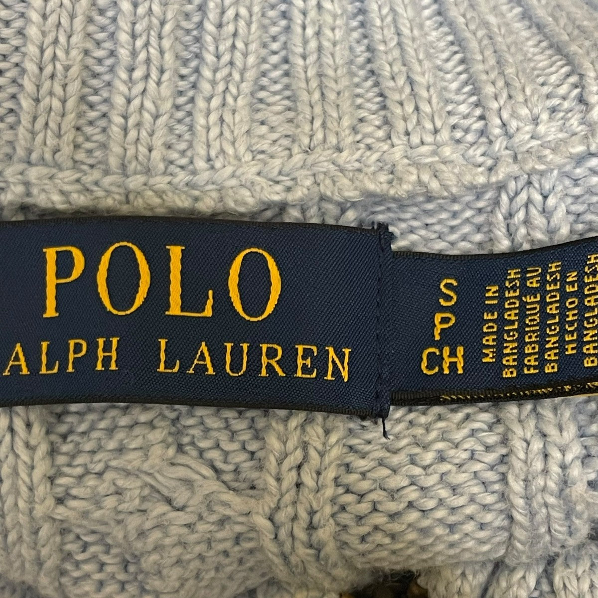POLO RALPH LAUREN(ポロラルフローレン) ハーフジップニット ケーブル
