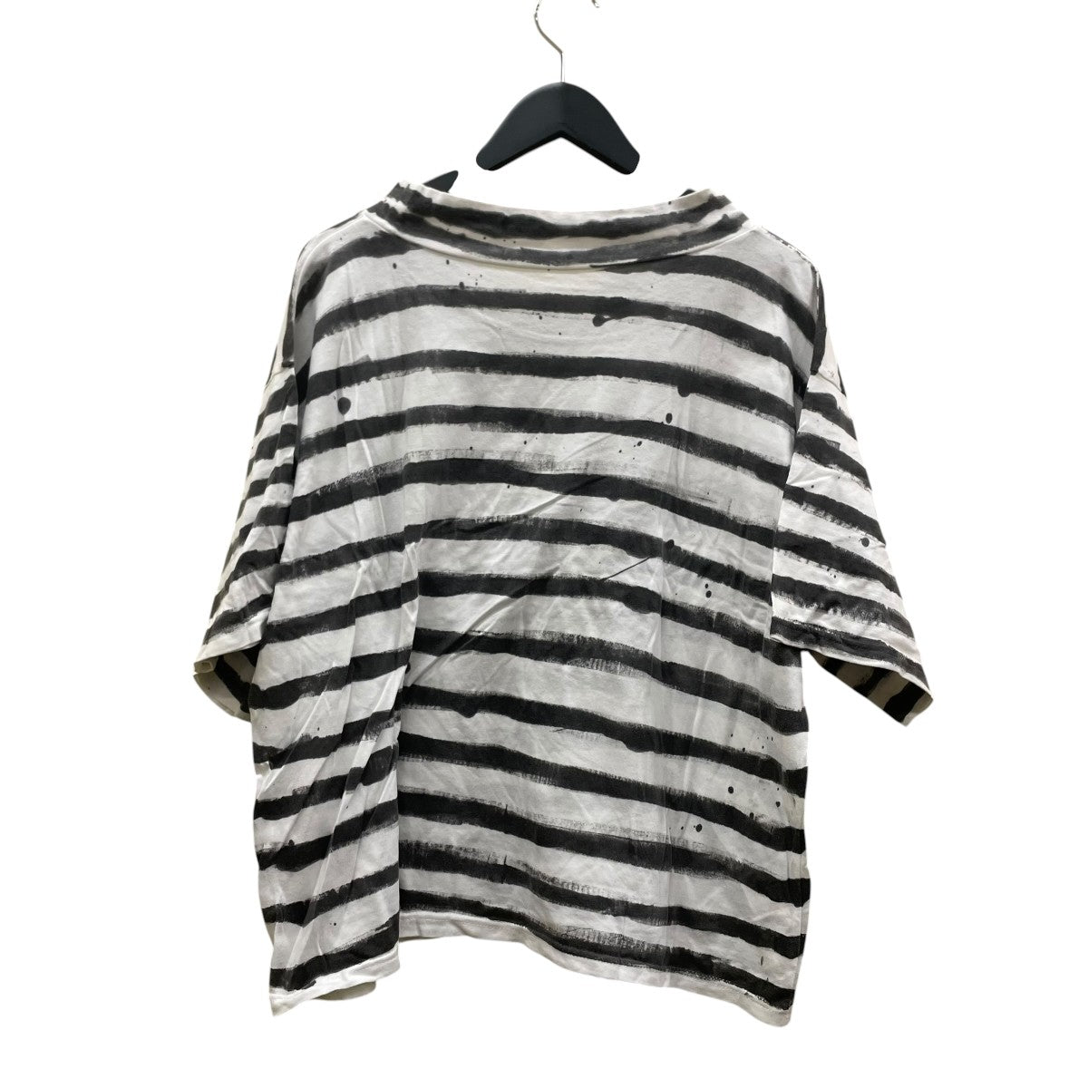Porter Classic HAND PAINT BORDER BEATNIK半袖Tシャツ 古着・中古-2枚目のアイテム画像