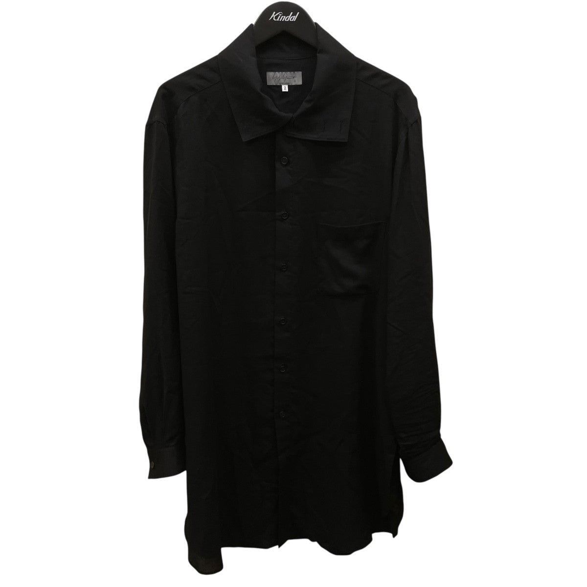CELLULOSE LOAN STAND COLLAR BLOUSE長袖シャツH0-B79-204