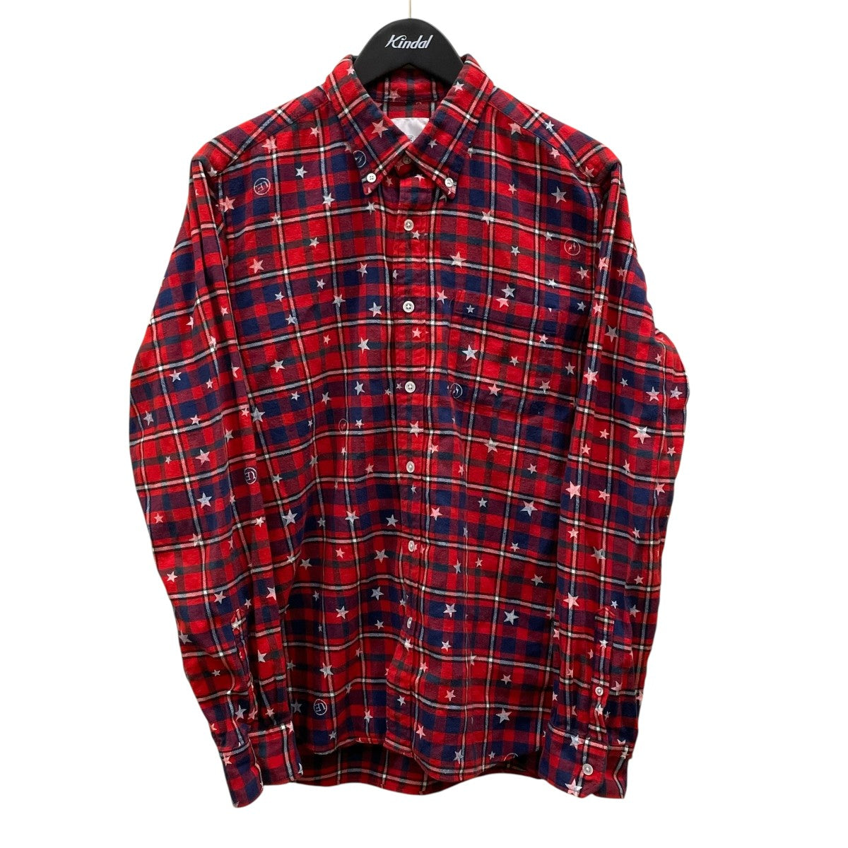 UNIFORM EXPERIMENT スターネルシャツ サイズ3 レッド 8104000047842_1.jpg?v=