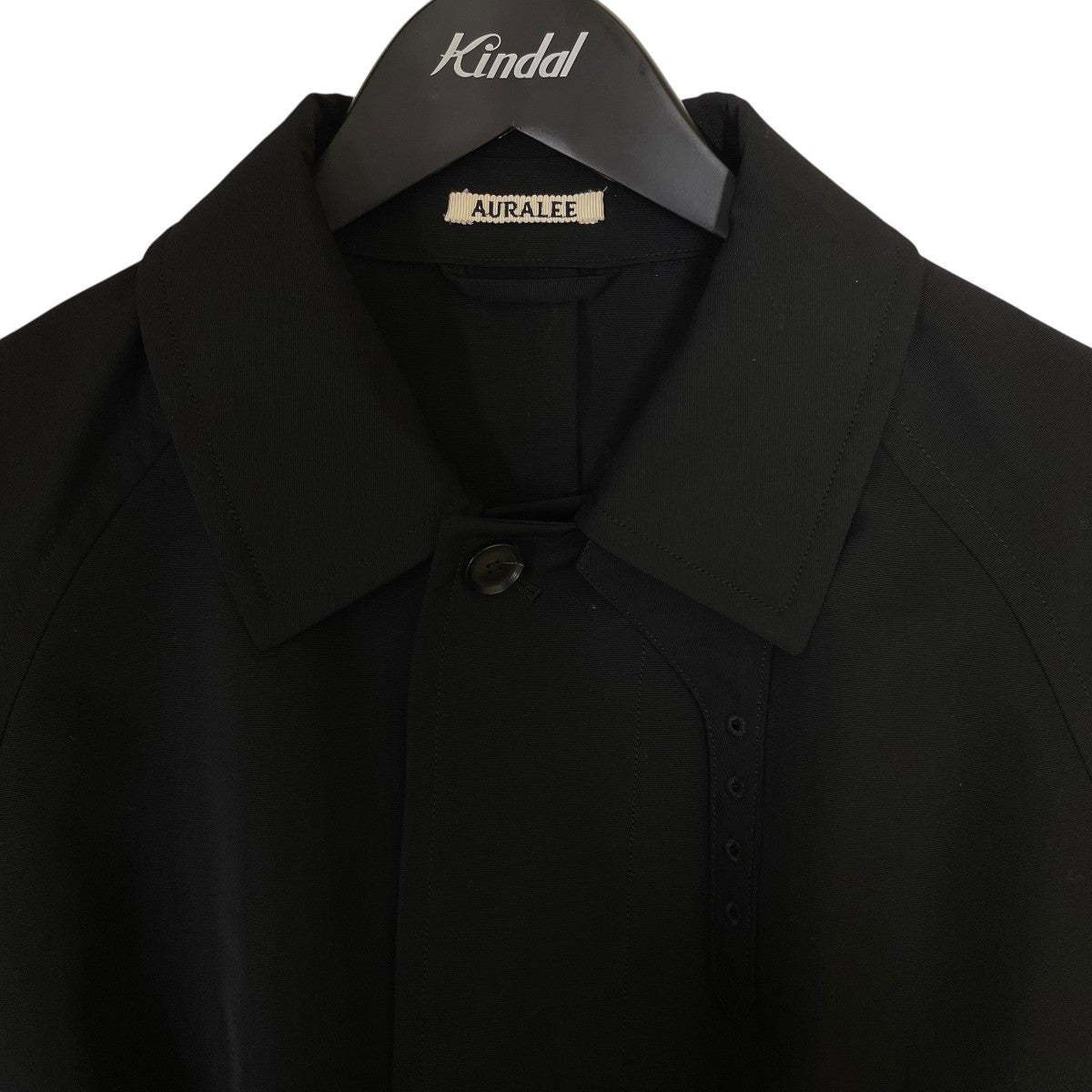 AURALEE(オーラリー) 21SSWOOL MAX CANVAS CHAMBRAY SOUTIEN COLLAR