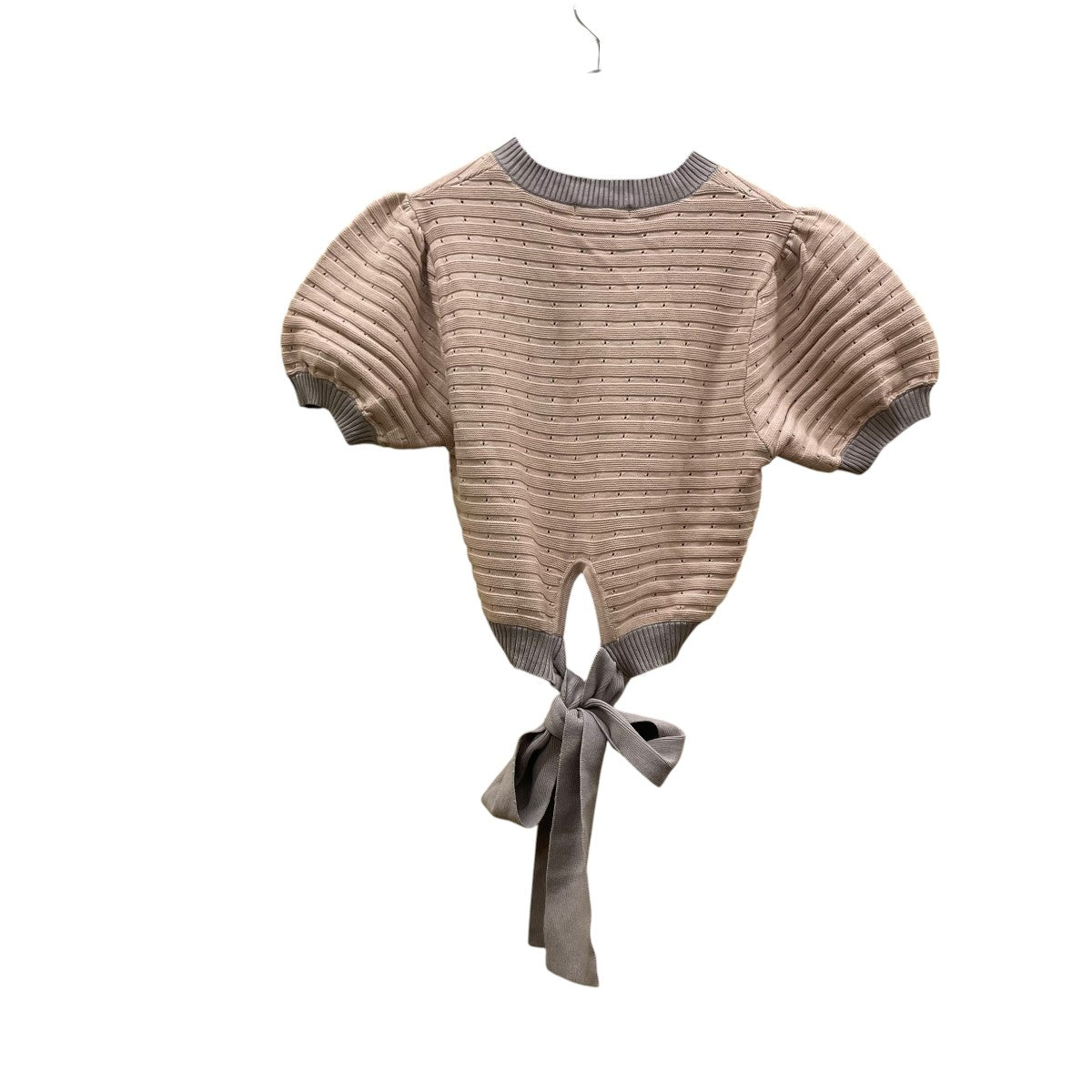 Darich バックリボンパフショルニットトップス半袖ニット112411044 古着・中古-2枚目のアイテム画像