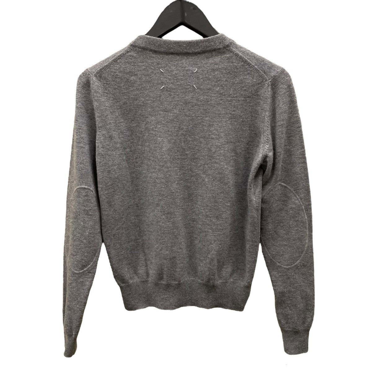 22AWエルボーパッチクルーネックニットS51HA1150