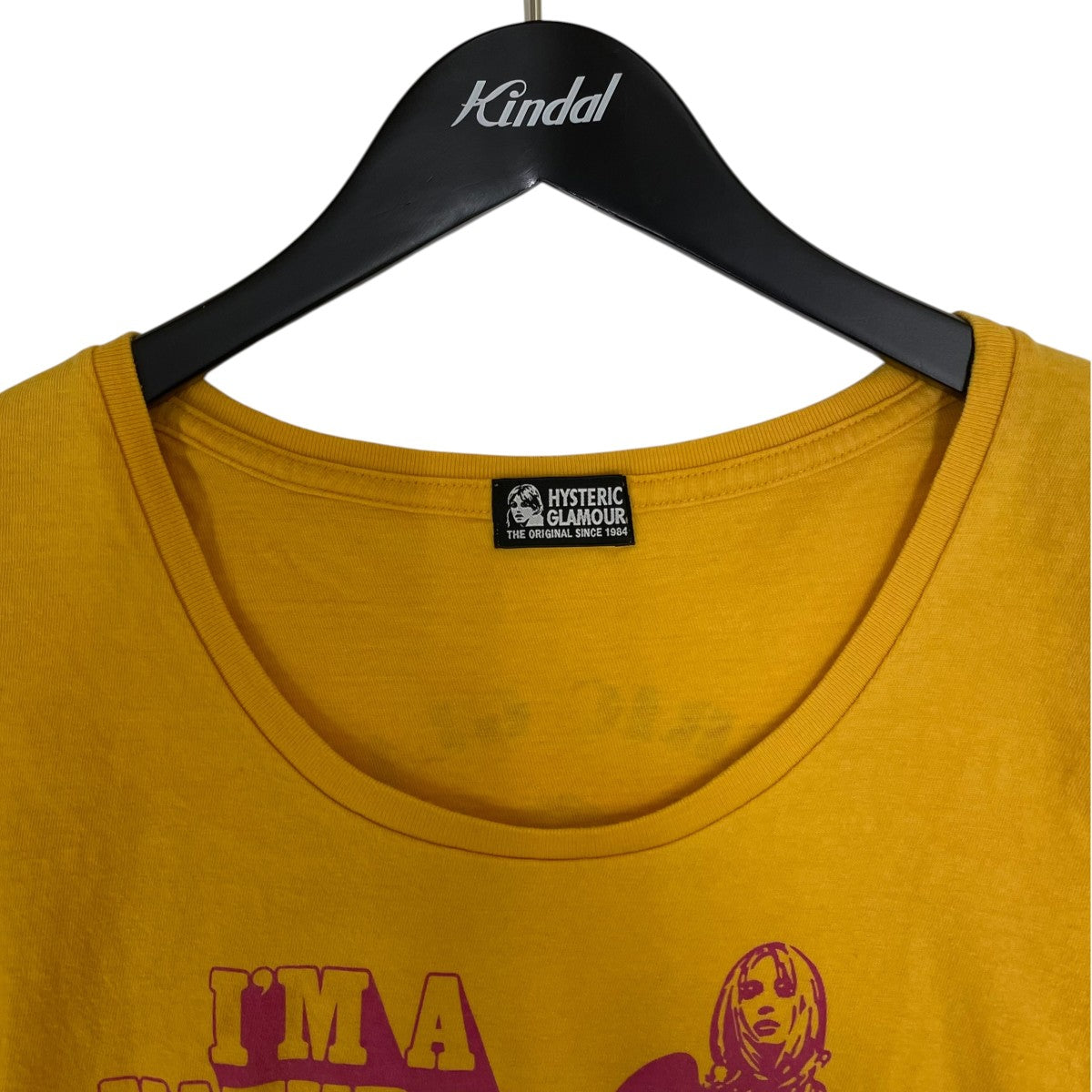 Hysteric Glamour NATURAL BORN HYSヒスガールプリント 半袖Tシャツ コットンTシャツ01182CT08 古着・中古-3枚目のアイテム画像