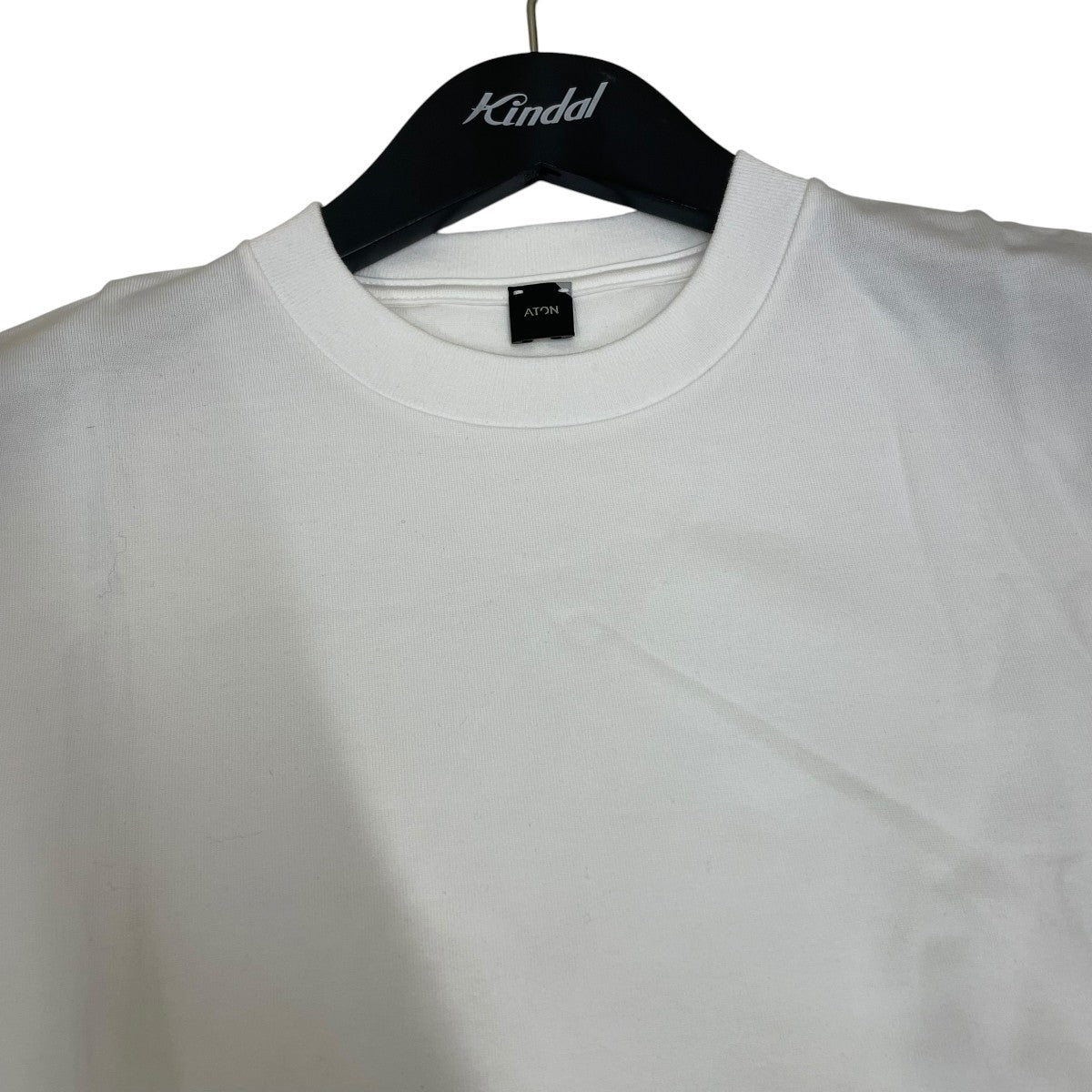 ATON DRY COTTON JERSEY COMPACT T-SHIRT無地 半袖Tシャツ コットンTシャツKK.AG.IW.6976 古着・中古-3枚目のアイテム画像