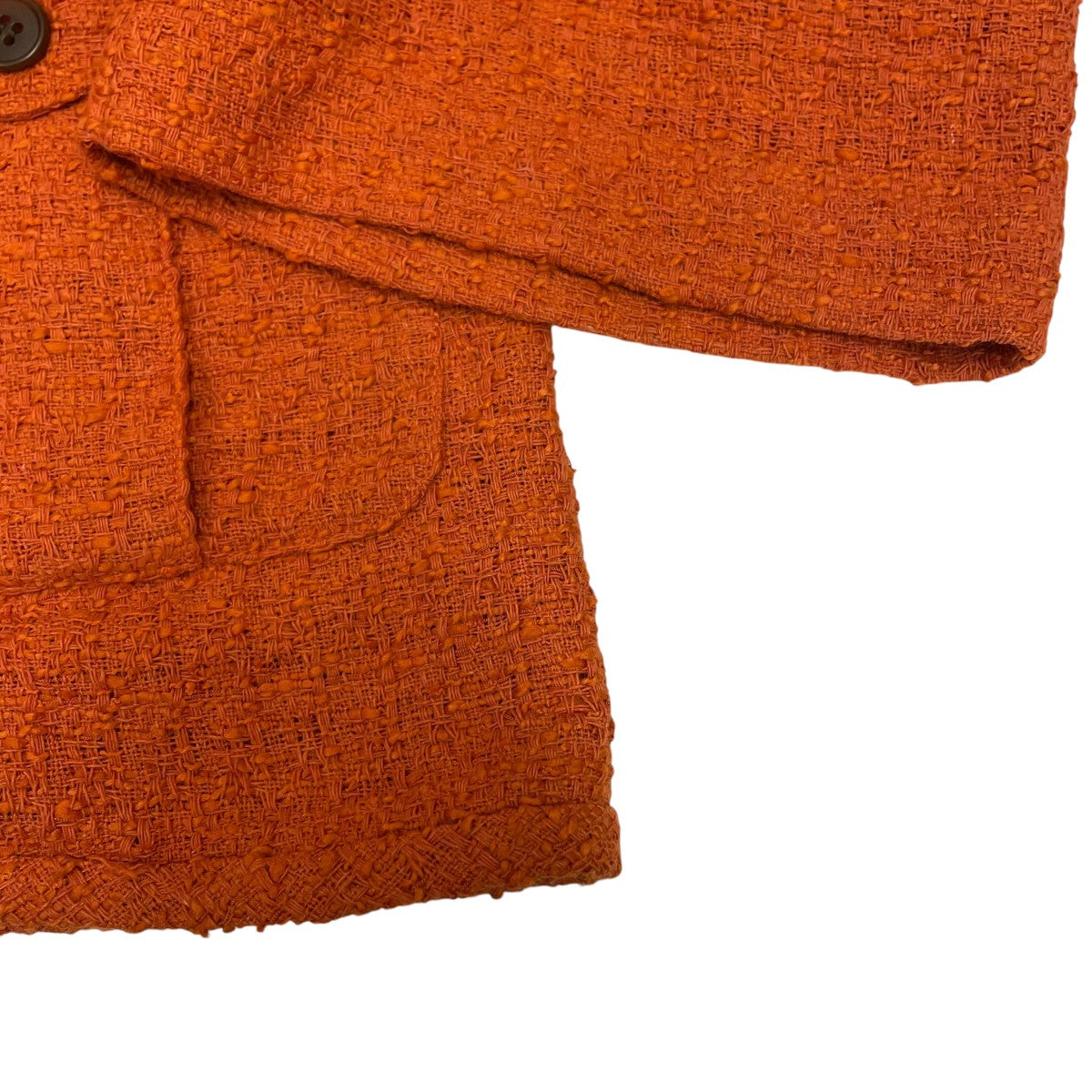 CLANE HALF SLEEVE TWEED JACKETジャケット16103-0462 古着・中古-4枚目のアイテム画像