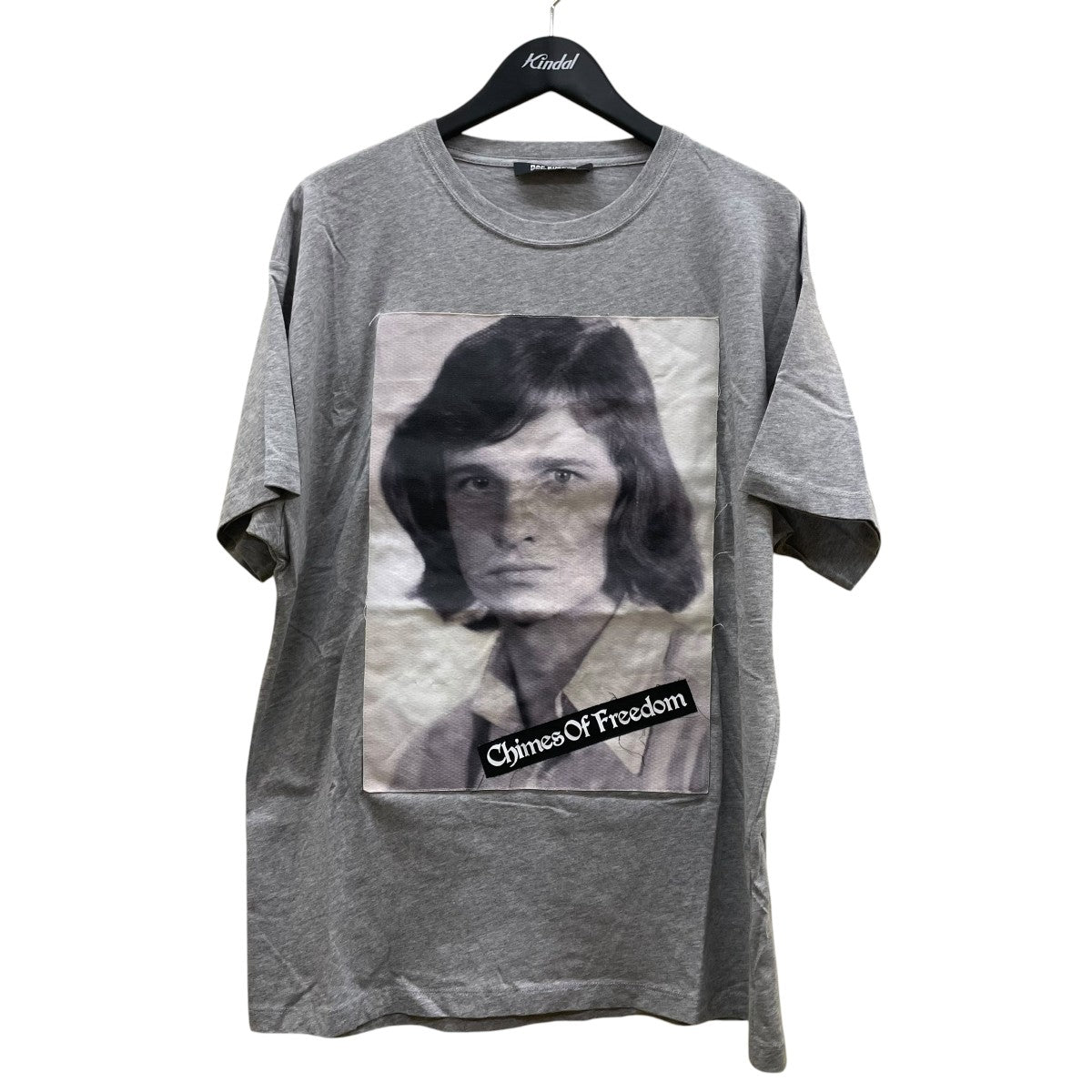RAF SIMONS 21SSChimes Of Freedom T-Shirt半袖Tシャツ コットンTシャツ211 M121 古着・中古-1枚目のアイテム画像
