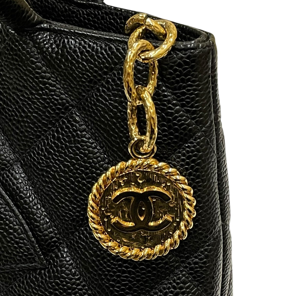CHANEL(シャネル) 復刻トート キャビアスキントートバッグ 79***39