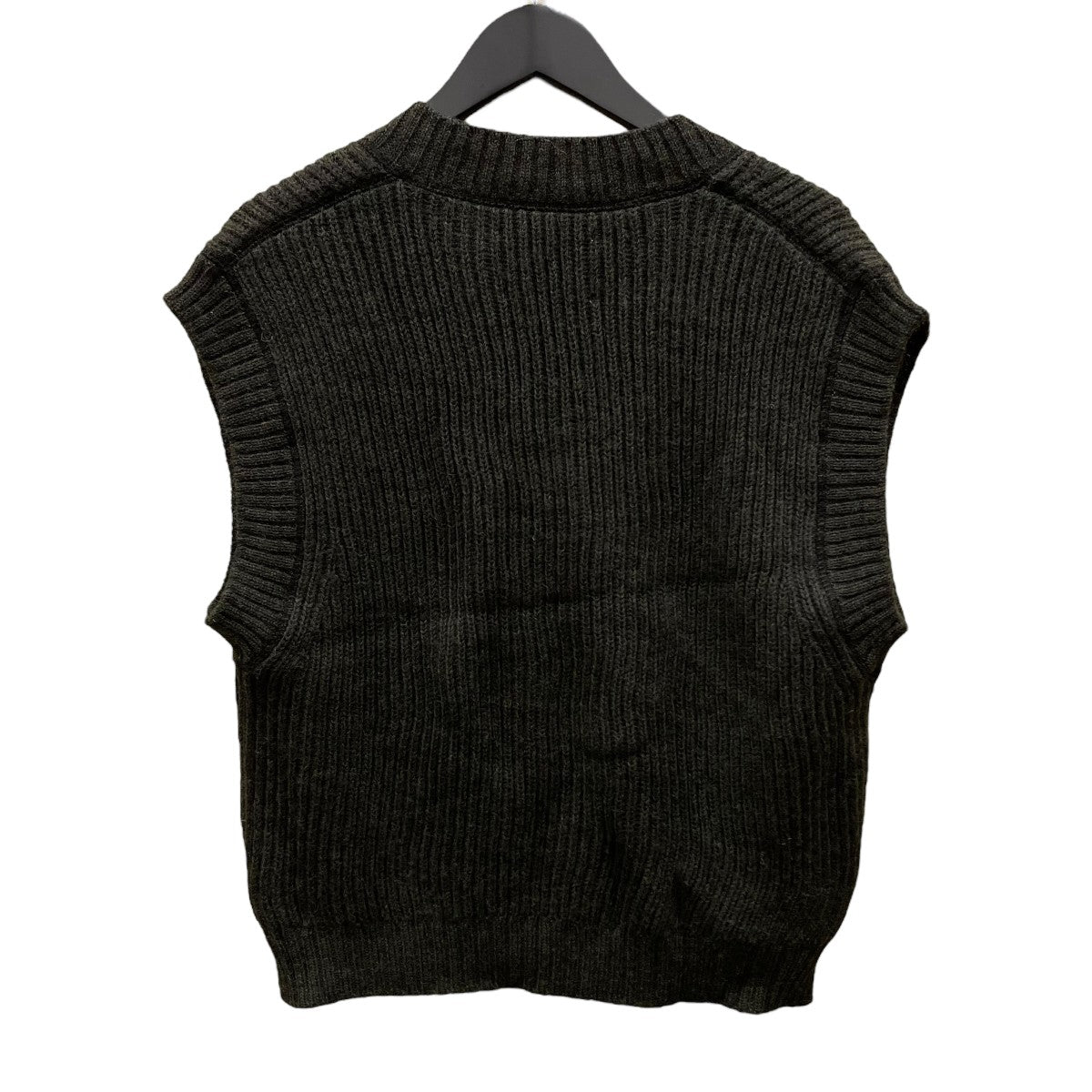 MHL(エムエイチエル) NATURAL WOOL RIB VESTニットベスト595 1261501