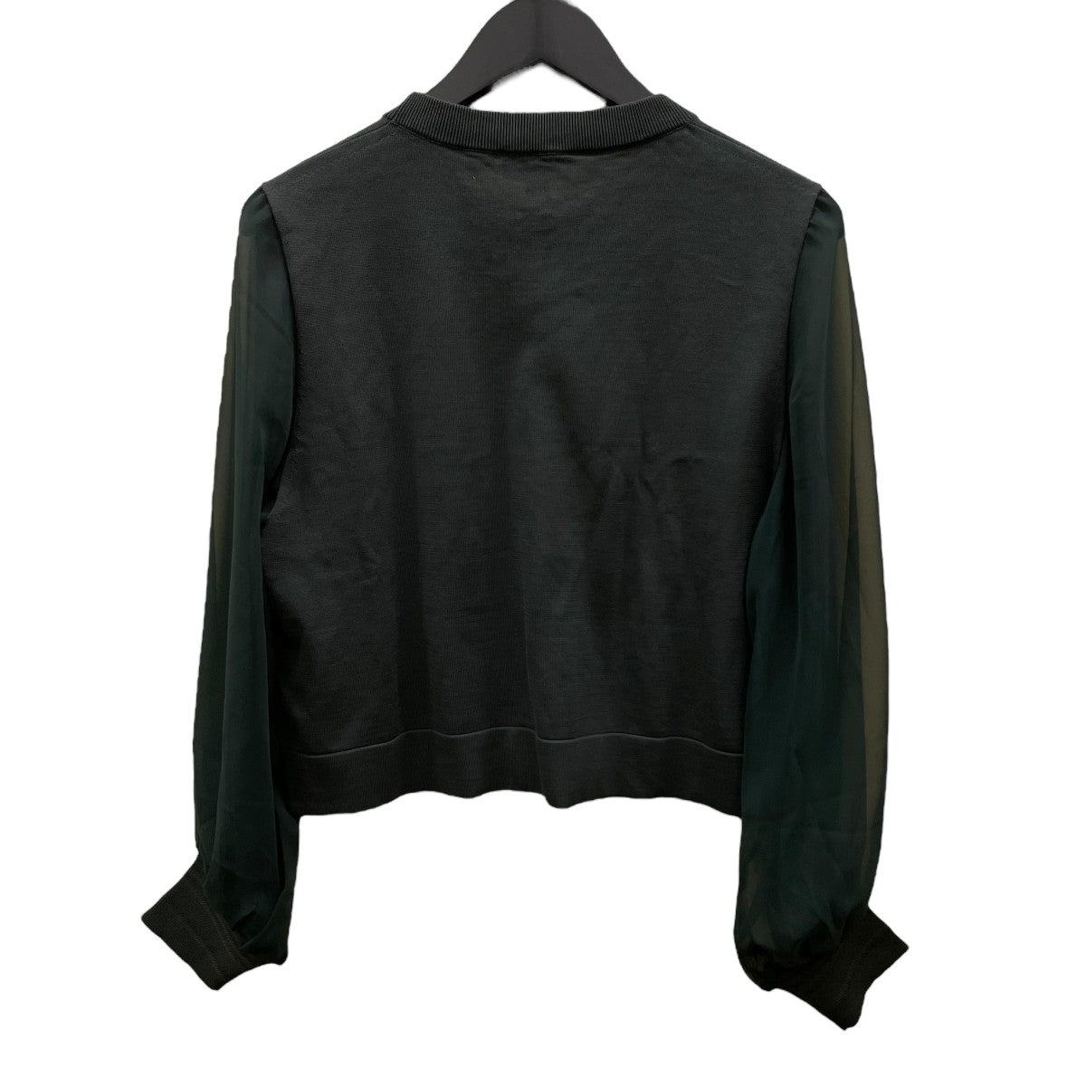 HYKEハイク CROPPED TOP SWEATERクロップド ニットベスト紺 HYKEハイク CROPPED TOP SWEATERクロップド ニットベスト紺 HYKEハイク