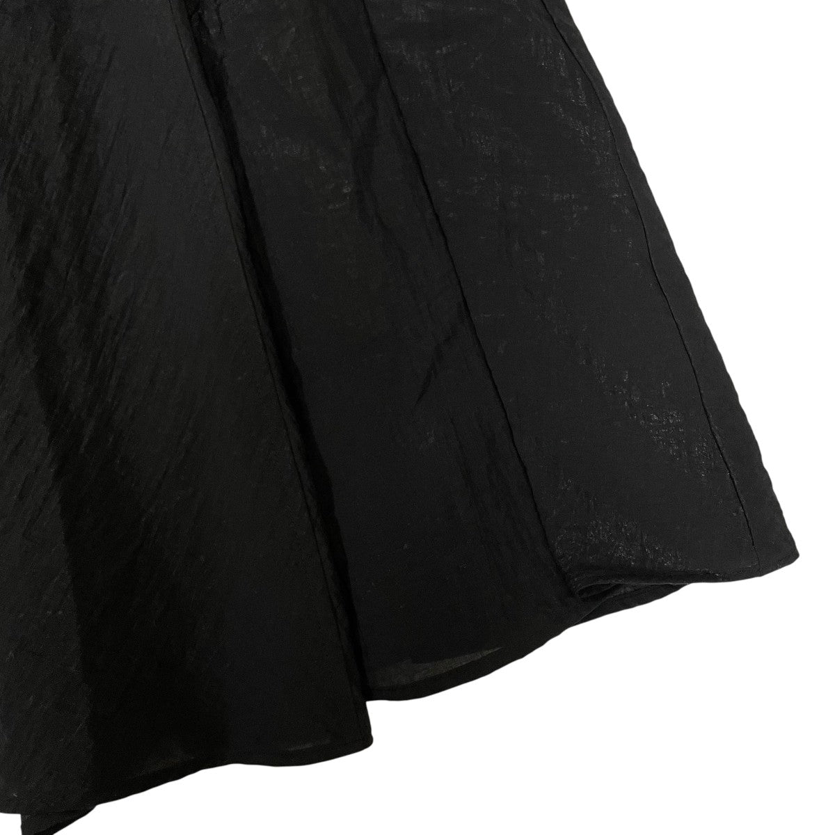 AKIRA NAKA Dalila gathered hem skirtロングスカートAR2514 BK 古着・中古-4枚目のアイテム画像