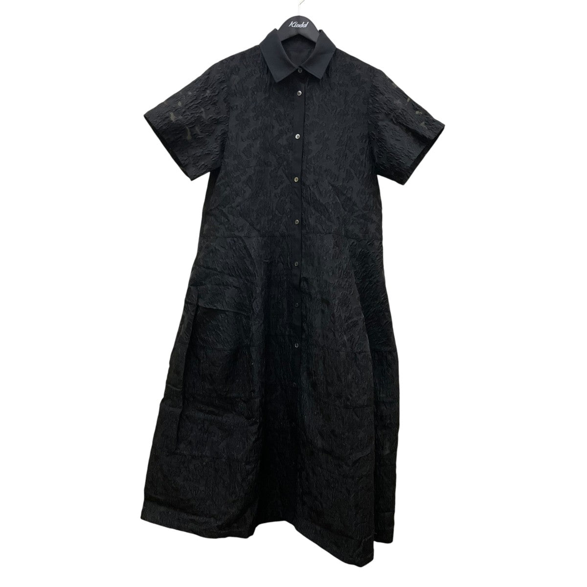 Sheer Jacquard Dressシアージャガード織り 半袖ワンピース27S65411