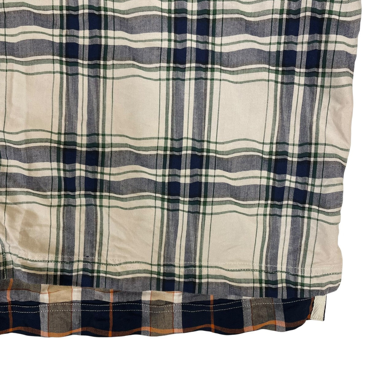 LOEWE チェック柄 半袖ブラウス コットンシャツH526Y05W34 古着・中古-4枚目のアイテム画像