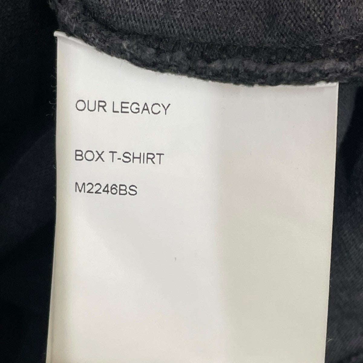 OUR LEGACY TシャツM2246BS 古着・中古-6枚目のアイテム画像