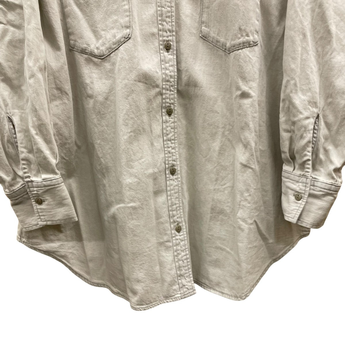 25ss 未使用タグ付【ジャーナルスタンダード】ライトオンスデニムシャツ 完売 25ss 未使用タグ付【ジャーナルスタンダード】ライトオンス