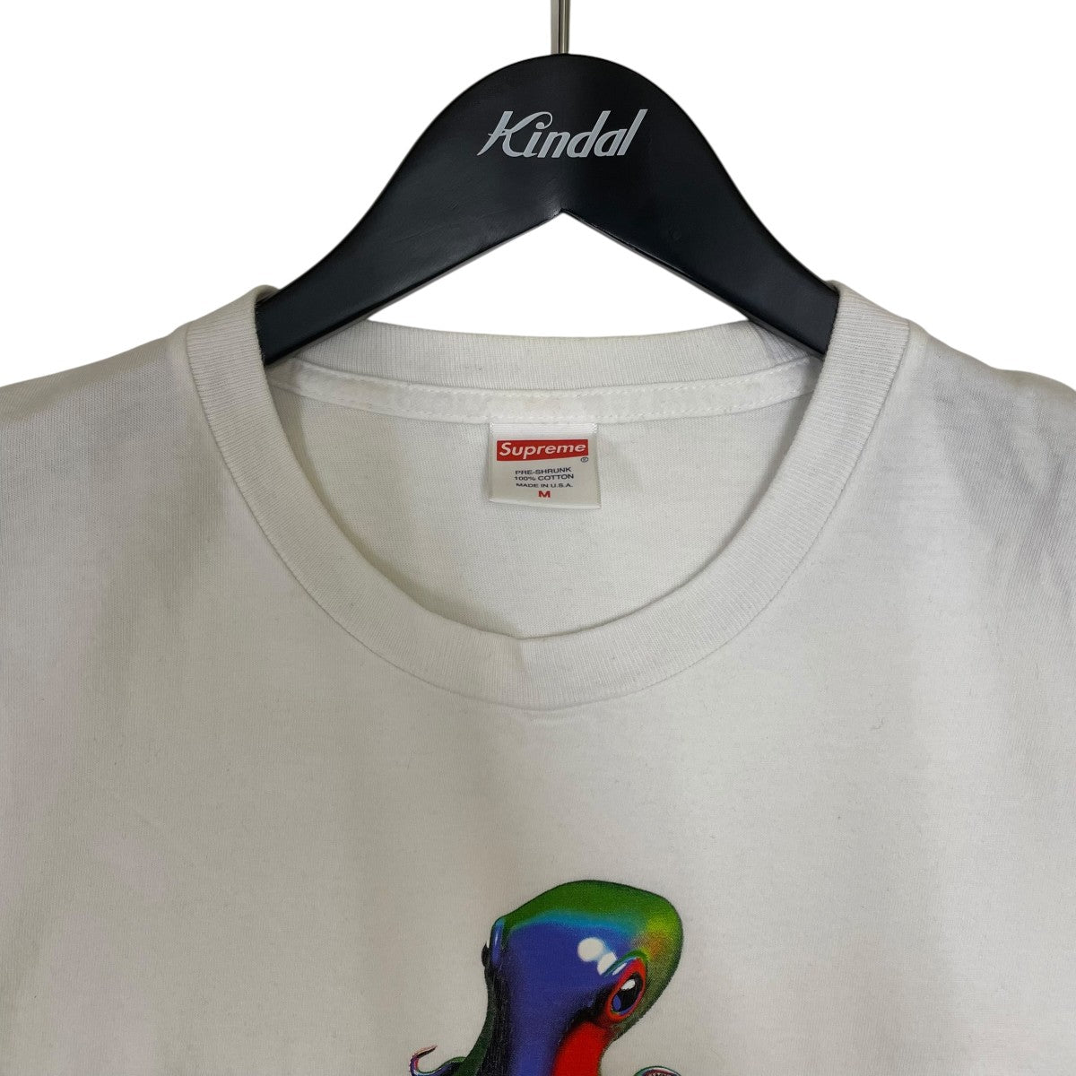 Supreme 18SSTentacles Octopus Teeタコ プリント 半袖Tシャツ コットンTシャツ 古着・中古-3枚目のアイテム画像