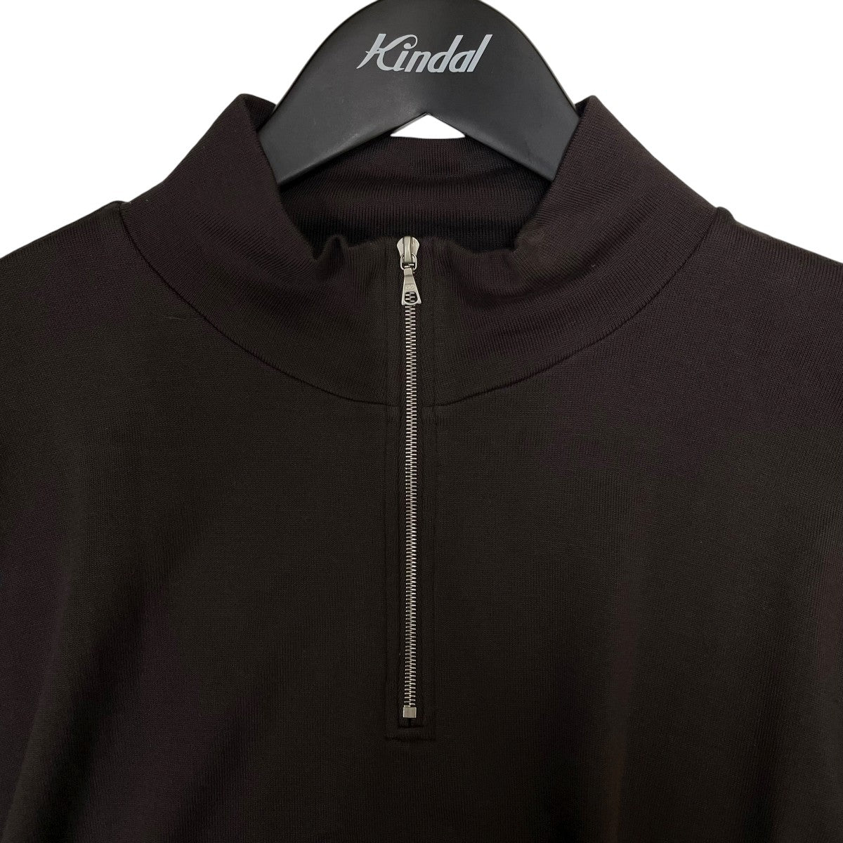 AURALEE(オーラリー) 24AWSUPER HIGH GAUGE SWEAT ZIP P Oハーフ